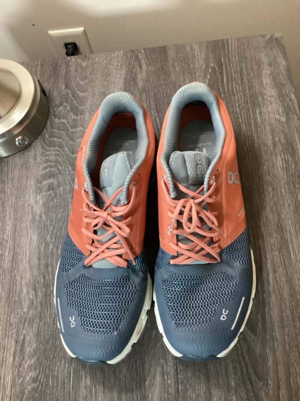 On Cloudflyer Men's Running Shoes in Storm/Rust